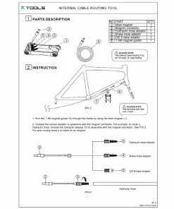 LifeLine Internal Cable Routing Tool -Billig Cykelvedligeholdelse butik ICRT20Page201