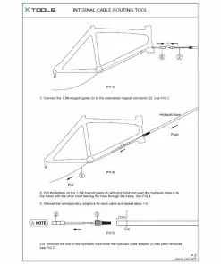 LifeLine Internal Cable Routing Tool -Billig Cykelvedligeholdelse butik ICRT20Page202