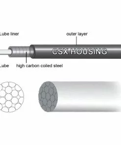 Jagwire Road Elite Sealed Brake Cable Kit -Billig Cykelvedligeholdelse butik Jagwire Road Elite Sealed Gear Kit Gear Cables Black SCK050 1