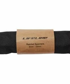 LifeLine CRV Ratchet Wrenches -Billig Cykelvedligeholdelse butik LifeLine CRV Ratchet Wrenches Wrenches Black LL CRVRW 3