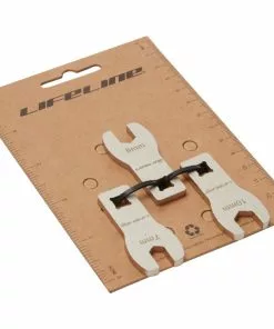 LifeLine Crows Foot Spanner Set -Billig Cykelvedligeholdelse butik LifeLine Crows Foot Spanner Set Wrenches Silver LLCROW7810SP 2