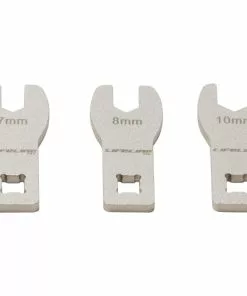 LifeLine Crows Foot Spanner Set -Billig Cykelvedligeholdelse butik LifeLine Crows Foot Spanner Set Wrenches Silver LLCROW7810SP