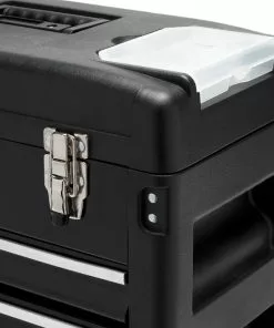 LifeLine Pro 3 Drawer Work Station -Billig Cykelvedligeholdelse butik LifeLine Pro 3 Drawer Work Station Tool Storage Black LLPRO 4DWS 1