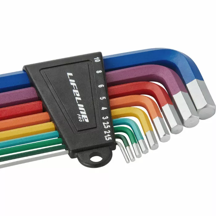 LifeLine Pro Coloured Allen Key Set 4 LifeLine Pro Coloured Allen Key Set - Image 2