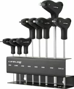 LifeLine Pro Unbrakonøgle (sæt, T-greb)
