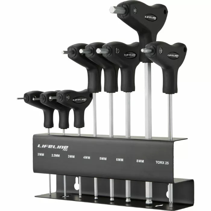 LifeLine Pro Unbrakonøgle (sæt, T-greb) 3 LifeLine Pro Unbrakonøgle (sæt, T-greb)