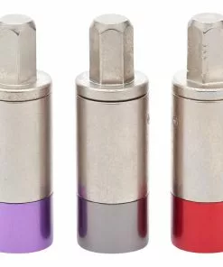 LifeLine Pro Mini Momentnøglesæt (4/5/6 Nm) -Billig Cykelvedligeholdelse butik LifeLine Pro Torque Set with 4 5 6Nm Bits Tool Sets Silver NotSet LLPRO MTWS456S 2