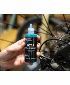Wolf-tooth Wolf Tooth WT-1 All Conditions Chain Lube - 2oz -Billig Cykelvedligeholdelse butik Wolftooth WT 1 Chain Lube for All Conditions 06