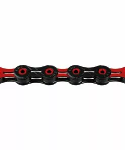 KMC DLC10 10 Speed Chain -Billig Cykelvedligeholdelse butik prod179521 Black Red NE 01