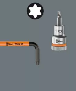 Wera Tools 967/9 TX HF 1 L-Key Toolset -Billig Cykelvedligeholdelse butik wera tool 967 9 TX Multicolour HF 1 L key Set With Holding Function 05